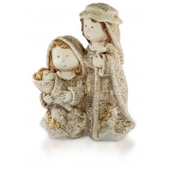 Presépio Bege C/ Dourado 15 cm Presépio Bege C/ Dourado 15 cm