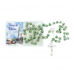 Terço de Fátima Conta de Madeira Div.Cores C/ Cx. Terço de Fátima Conta de Madeira Div.Cores C/ Cx.