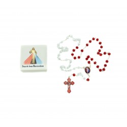 Terço de Jesus Misericor. C/Oração e Cx. Ilustrada Terço de Jesus Misericor. C/Oração e Cx. Ilustrada