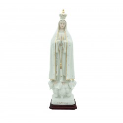 N. Sra. de Fátima Porcelana nº2 com Bordados 45cm