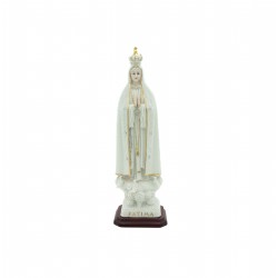 Nossa Senhora de Fátima Porcelana nº 5 C/ Bordados - 28.5cm Nossa Senhora de Fátima Porcelana nº 5 C/ Bordados - 28.5cm