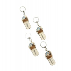 Porta Chaves Chinelo C/ Nomes, Parentesco, Inicial Porta Chaves Chinelo C/ Nomes, Parentesco, Inicial