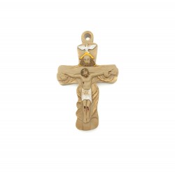 Cruz de Santíssima Trindade Marfinite 15cm Cruz de Santíssima Trindade Marfinite 15cm