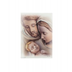 Quadro/ Placa C/ Sagrada Família 23x33cm Quadro/ Placa C/ Sagrada Família 23x33cm