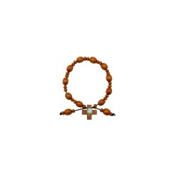 Pulseira de Madeira C/ Fátima Colorida Pulseira de Madeira C/ Fátima Colorida