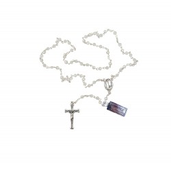 Terço de Fátima Conta Cristal Div. Cores Terço de Fátima Conta Cristal Div. Cores