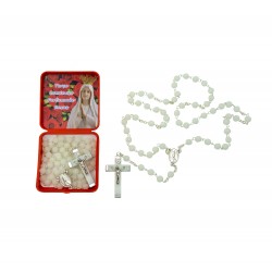 Terço de Fátima Luminoso Perfumado Rosas C/ Caixa Terço de Fátima Luminoso Perfumado Rosas C/ Caixa