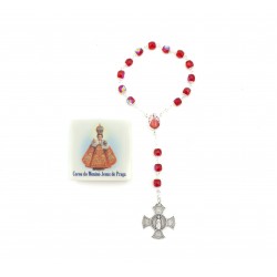 Coroa do M. Jesus de Praga C/ Oração Cx. Ilustrada Coroa do M. Jesus de Praga C/ Oração Cx. Ilustrada