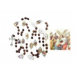 Terço da Via Sacra C/ Oração e Cx. Ilustrada Terço da Via Sacra C/ Oração e Cx. Ilustrada