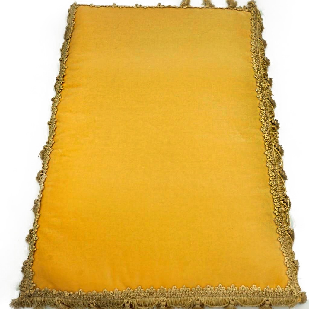 Almofada Veludo S/ Bordado M. Jesus 50cm