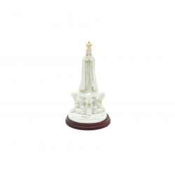 Aparição de Fátima Redonda Porcelana nº3 - 20cm Aparição de Fátima Redonda Porcelana nº3 - 20cm