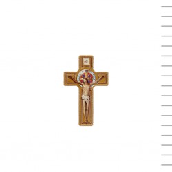 Íman ou Placa Crucifixo com Fio Dourado Diversos Motivos