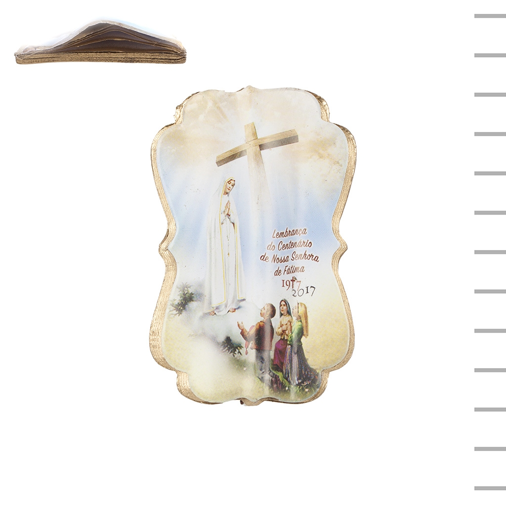 Íman Pergaminho "100 anos das Aparições de Fátima"