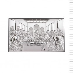 Última Ceia de Cristo Bilaminado 26*15cm Última Ceia de Cristo Bilaminado 26*15cm