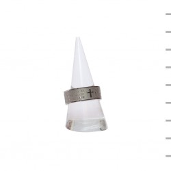 Aliança Aço Inox com Avé Maria(caixa de 12) (KN3938) Aliança Aço Inox com Avé Maria(caixa de 12) (KN3938)