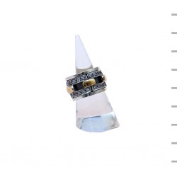 Aliança Prata 925 10,4gr Ouro 375 0,5gr 11mm Aliança Prata 925 10,4gr Ouro 375 0,5gr 11mm