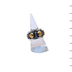 Aliança Prata 925 14,3gr Ouro 375 0,5gr 13mm Aliança Prata 925 14,3gr Ouro 375 0,5gr 13mm