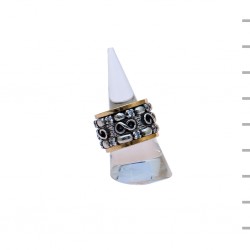 Aliança Prata 925 17,7gr Ouro 375 0,5gr 16mm Aliança Prata 925 17,7gr Ouro 375 0,5gr 16mm