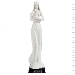 Amor de Mãe Menino Porcelana Estilizado 40cm Amor de Mãe Menino Porcelana Estilizado 40cm