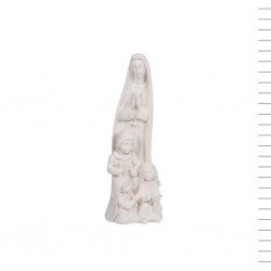 Aparição de Fátima Estilizada Branca 20 cm Aparição de Fátima Estilizada Branca 20 cm