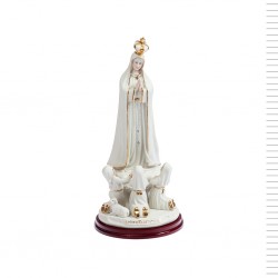 Aparição Porcelana Ouro 35cm Aparição Porcelana Ouro 35cm