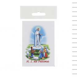 Autocolante Aparição Fátima Colorida Autocolante Aparição Fátima Colorida