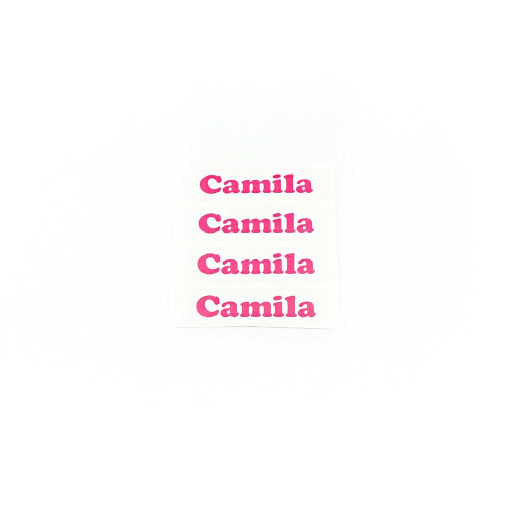 Autocolantes com Nomes 50*12