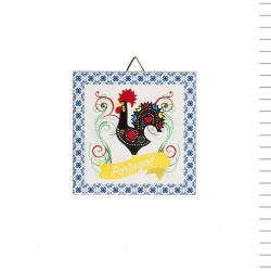 Azulejo 10*10cm PGL- Galo Tradicional 7 Azulejo 10*10cm PGL- Galo Tradicional 7