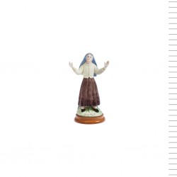 Beata Jacinta Porcelana Colorida 15cm Beata Jacinta Porcelana Colorida 15cm