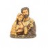 Busto da Sagrada Familia Ouro e Marfim 25cm