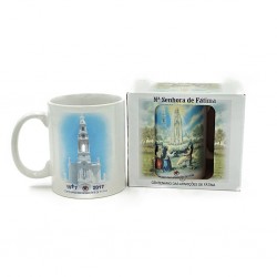 Caneca Centenário das Aparições em Caixa de Cartão Caneca Centenário das Aparições em Caixa de Cartão