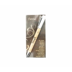 Caneta Cortiça C/ Nome - 160 Nomes Caneta Cortiça C/ Nome - 160 Nomes