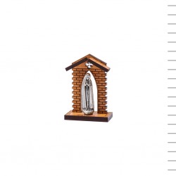 Capela Madeira Pequena Fátima 7 cm Capela Madeira Pequena Fátima 7 cm