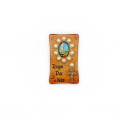 Cartão Madeira C/ Dezena Pérola Cartão Madeira C/ Dezena Pérola