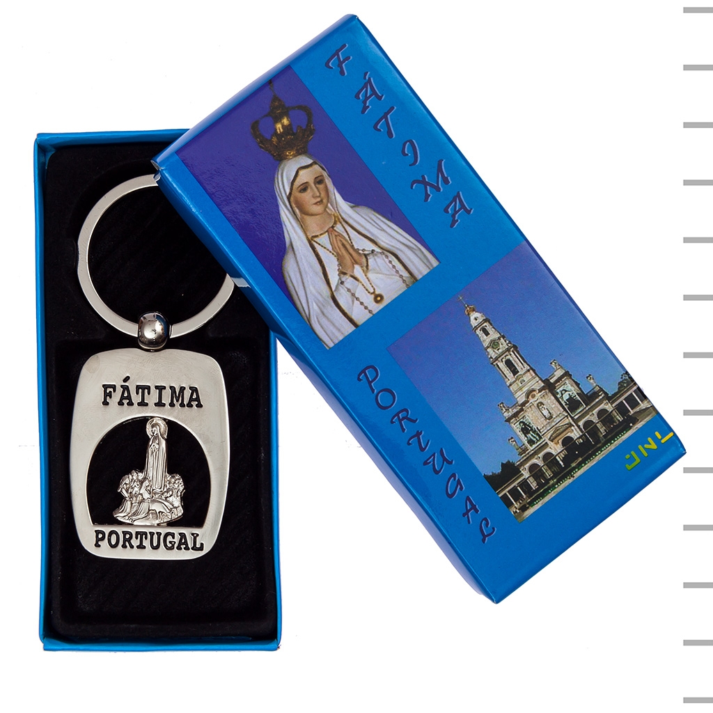 Chaveiro Inox Fátima Aparição
