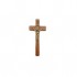 Crucifixo de Parede C/ Medalha de São Bento 13x7cm