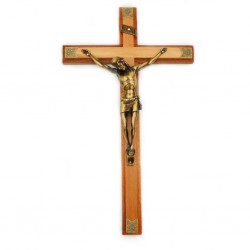 Crucifixo de Parede Duplo 41.5*25cm Crucifixo de Parede Duplo 41.5*25cm