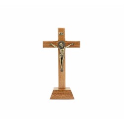 Crucifixo de Pousar C/Medalha de São Bento25x14cm Crucifixo de Pousar C/Medalha de São Bento25x14cm