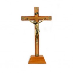 Crucifixo Duplo de Pé 46.4*25cm Crucifixo Duplo de Pé 46.4*25cm