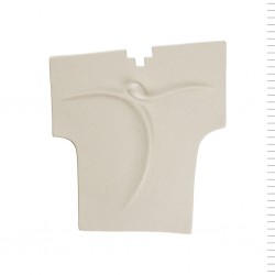 Crucifixo Estilizado em Porcelana/Grês 28*20cm Crucifixo Estilizado em Porcelana/Grês 28*20cm