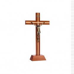Crucifixo Pousar Madeira 2 cores 31*18cm Crucifixo Pousar Madeira 2 cores 31*18cm