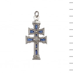 Cruz Caravaca Mini Prateada