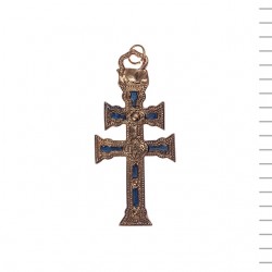 Cruz Da Caravaca Média Dourada