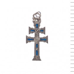 Cruz Da Caravaca Média Prateada