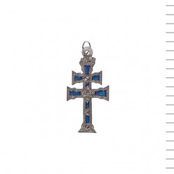 Cruz Da Caravaca Pequena Prateada