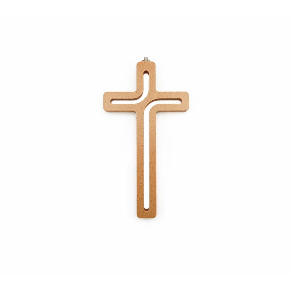 Cruz de Pendurar Estilizada 20x11cm