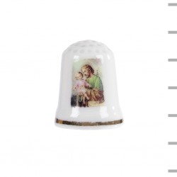 Dedal de Porcelana para Colecção