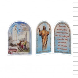 Desdobrável Capela com Fátima Desdobrável Capela com Fátima