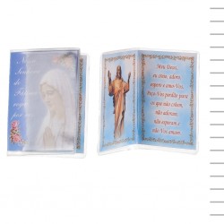 Desdobrável Retangular com Fátima Desdobrável Retangular com Fátima