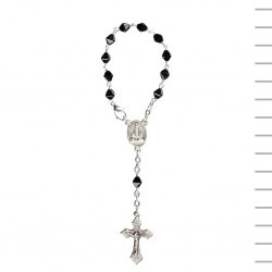 Dezena com Mosquetão Cristal Colorido Dezena com Mosquetão Cristal Colorido